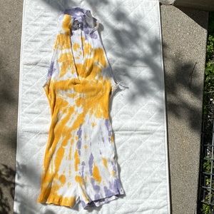 Zara Size M Tie Dyed Romper